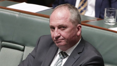 Nationals MP Barnaby Joyce stood by his decision to stand against Michael McCormack on Tuesday.
