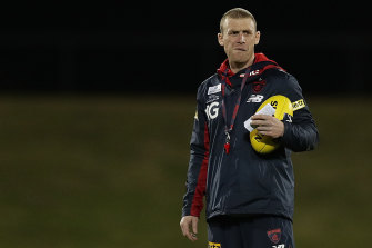 Simon Goodwin is isolating.