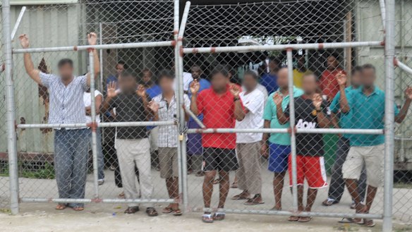 Delta compound at the Manus Island centre.