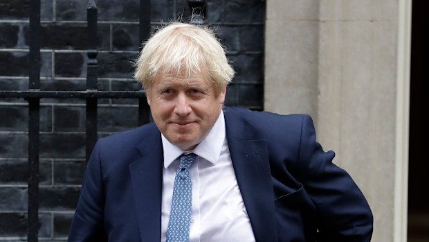 British Prime Minister Boris Johnson.