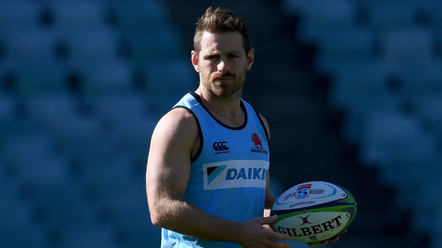 Milestone match: Bernard Foley will play his 100th game for the Waratahs this weekend against the Chiefs. 