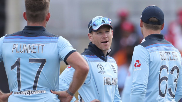 'The manner in which we played with the bat resonated with everybody in the changing room': England's captain Eoin Morgan.