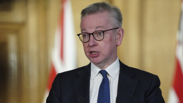 Chancellor of the Duchy of Lancaster Michael Gove. 