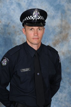 Kevin King was stationed with the Nunawading Highway Patrol.