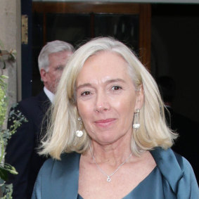 Prudence MacLeod at the 2016 wedding of her father Rupert Murdoch to Jerry Hall.