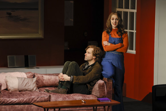 Gillian Cosgriff starred in MTC’s Come Rain or Come Shine (pictured with Angus Grant).