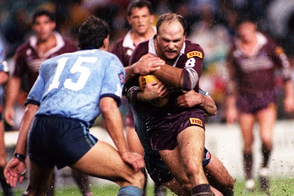 Wally Lewis: one of the greatest game-breakers rugby league has ever seen.
