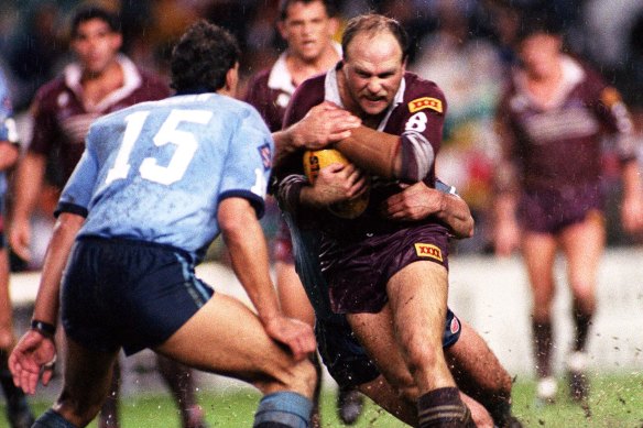 Wally Lewis showed no thoughts of self-preservation during his celebrated playing career, but it has come at a cost.