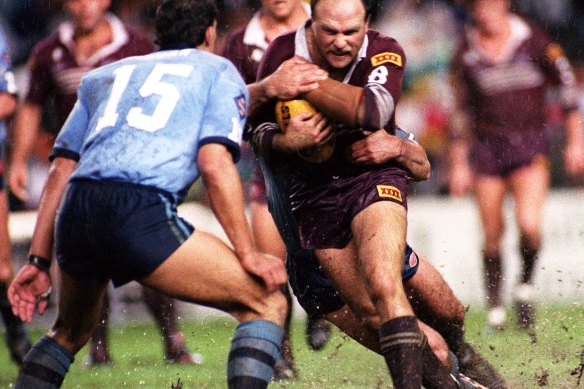Wally Lewis showed no thoughts of self-preservation during his celebrated playing career, but it has come at a cost.