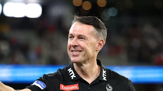 Magpies coach Craig McRae