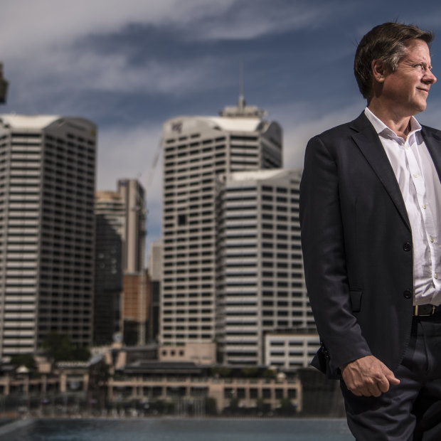 "Surprising" how many families have moved into the apartments opened in Darling Harbour so far: Lendlease's Rob Deck. 