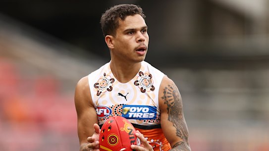 GWS player Bobby Hill had a lump removed earlier this week.