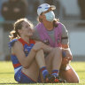 ‘Absolutely devastated for Izzy’: Huntington and Davey both tear ACLs