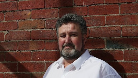 Australian Education Union Victoria president Justin Mullaly