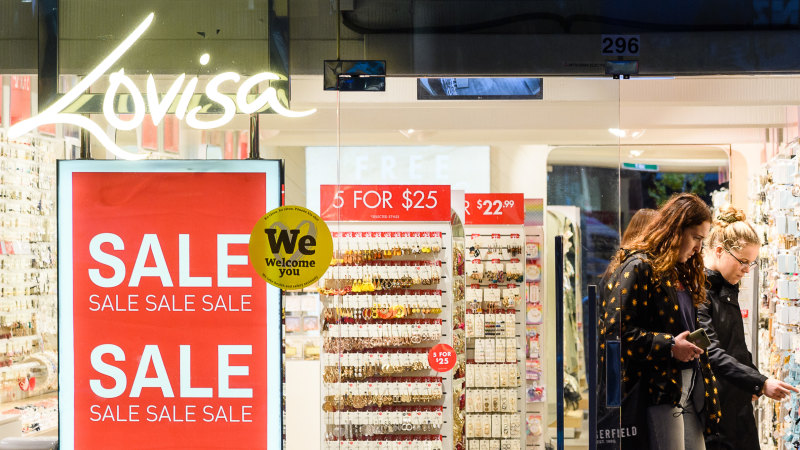 Lovisa parkmore shop