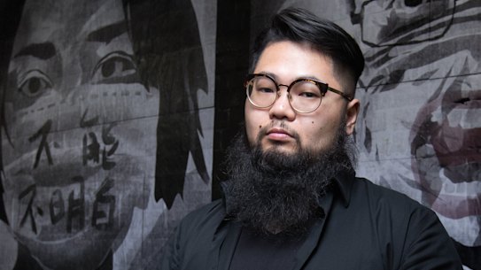 Chinese-Australian artist Badiucao. 