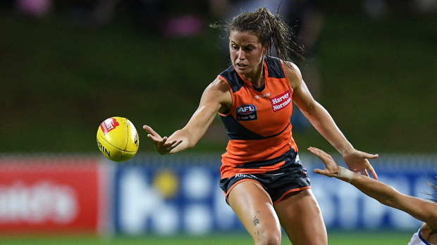 Giants defender Nicola Barr has been suspended from the round three game against Carlton.