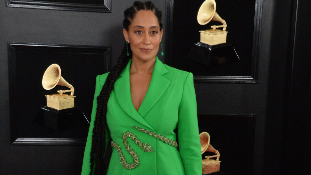 Tracee Ellis Ross at this year's Grammys.