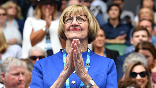 Former tennis player Margaret Court. 