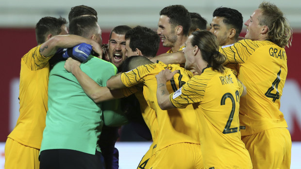 One for the purists: Australia celebrated as though they had won the Asian Cup but there was little to rave about.