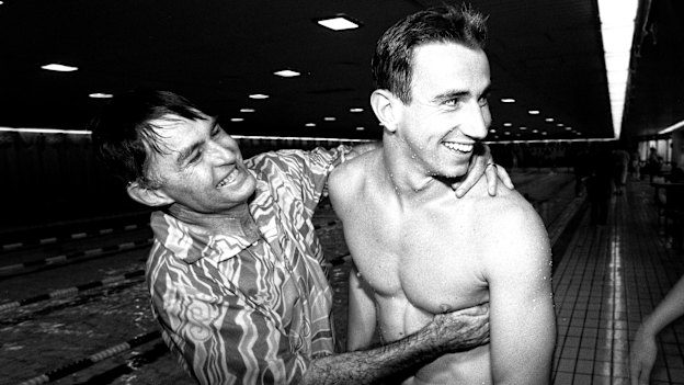 Laurie Lawrence and Duncan Armstrong.