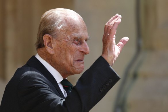 While Prince Philip retired from public duties in 2017, he made a rare public appearance on the grounds of Windsor Castle last July.