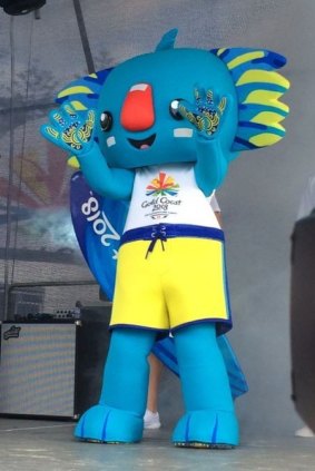 Commonwealth Games mascot Borobi was designed by Kalkadoon artist Chern’ee Sutton.