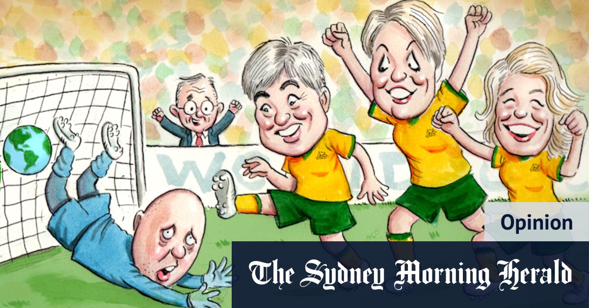 Penny Wong, Clare O'Neil and Tanya Plibersek kick goals for Labor while Liberals languish - Vimarsana News