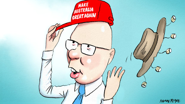 Dutton needs to emulate a former president named Donald. No, not that one