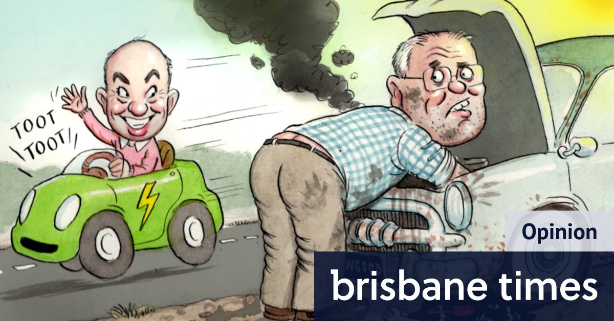 Mesin hijau NSW meninggalkan mobil PM untuk debu