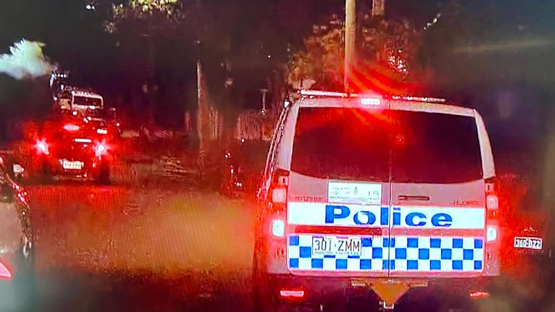 Father found stabbed dead upstairs at teenagers’ Brisbane house party