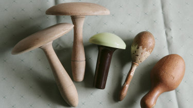 Darning mushrooms and other tools of a more hands-on era have become quaint anachronisms.