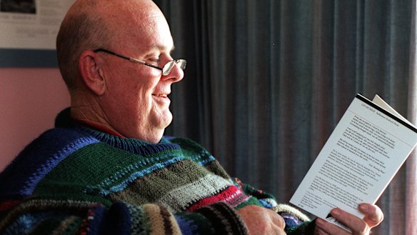 Les Murray at his property at Bunyah,  south of Taree. 