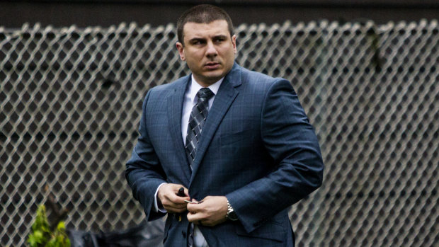New York City police officer Daniel Pantaleo has been on desk duty since the incident.