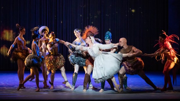 Leanne Stojmenov's Cinderella is pulled in many directions. 