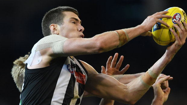 In the fourth quarter against the Bulldogs, Cox said the team 'showed what Collingwood footy is all about'.