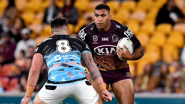 Tevita Pangai Junior could soon be an ex-Bronco. 