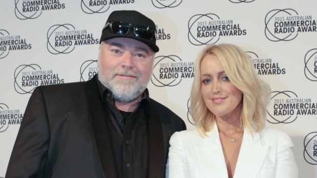 KIIS FM hosts Kyle Sandilands and Jackie "O" Henderson.