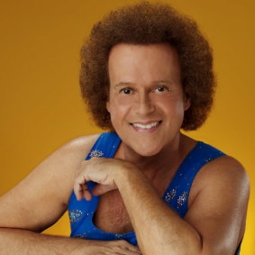 Richard Simmons at the height of his popularity in the 1970s and ’80s.