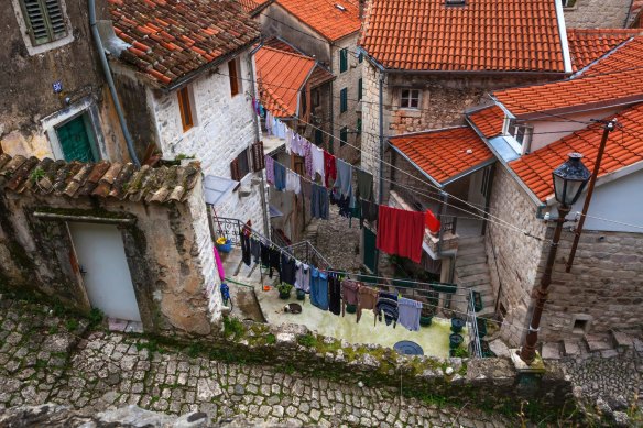 The old town of Kotor.