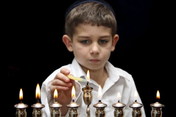 The menorah is the symbol of Chanukah.
