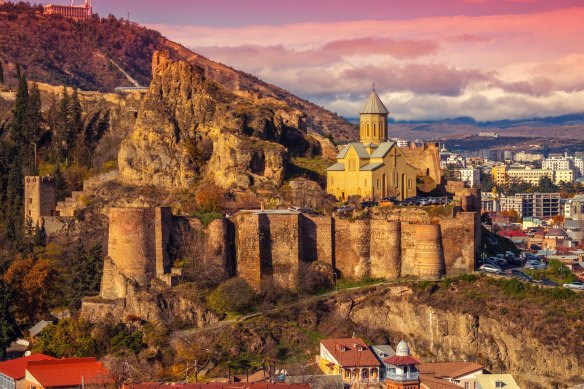 Georgia’s beguiling capital, Tbilisi.