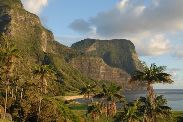 A tsunami warning was issued for Lord Howe Island.
