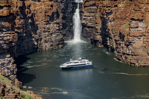 A region with scope for a soaking – King George Falls.