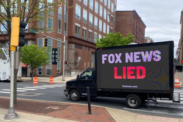 Fox Corp admitted that claims made by Fox News about Dominion were false.