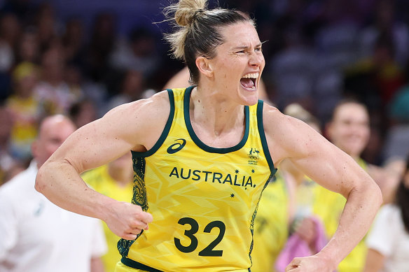 Sami Whitcomb: “We had to deal with the pressure and that’s what we did”.