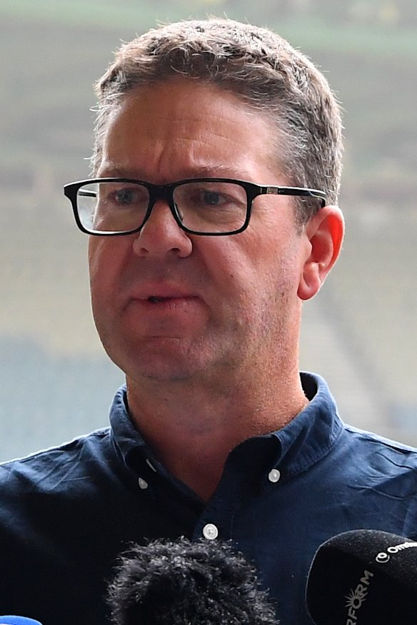 Outgoing AFLPA CEO Paul Marsh.