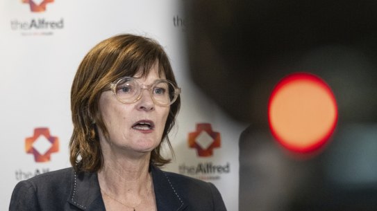 Health Minister Mary-Anne Thomas.