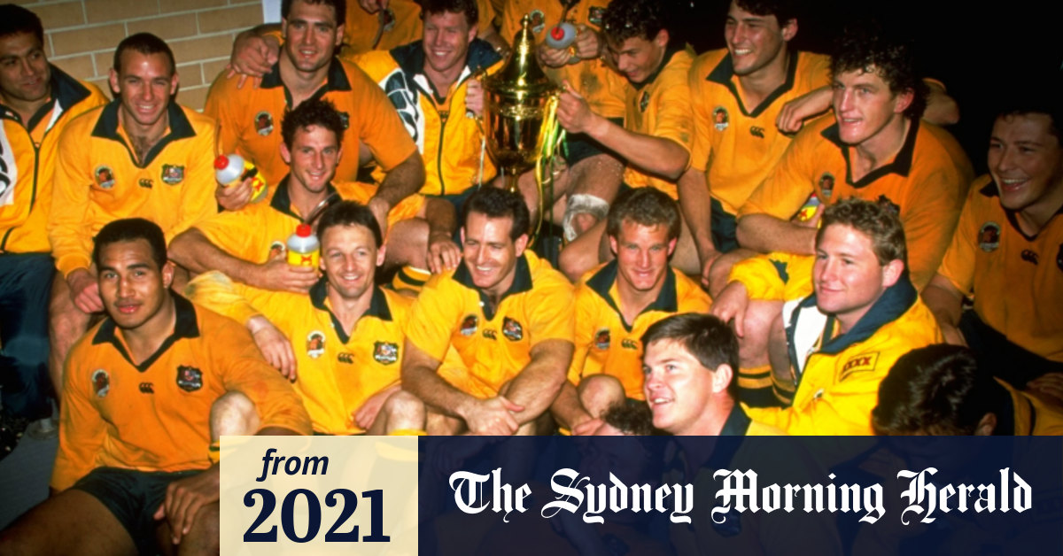Epic tiebreaker sees 1991 Wallabies jersey voted as colour of the future