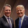 Deputy Prime Minister Richard Marles meets with US President Joe Biden at the NATO summit in Washington DC.